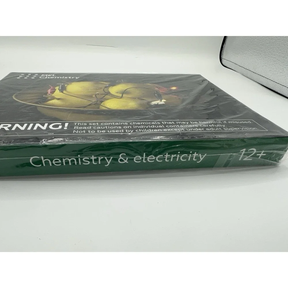 MEL Chemistry & Electricity Science Kit Lemon Battery Galvanic Cell Sealed 12+